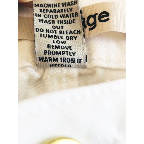 Refuge White Straight Leg Pants - Picture 4 of 5